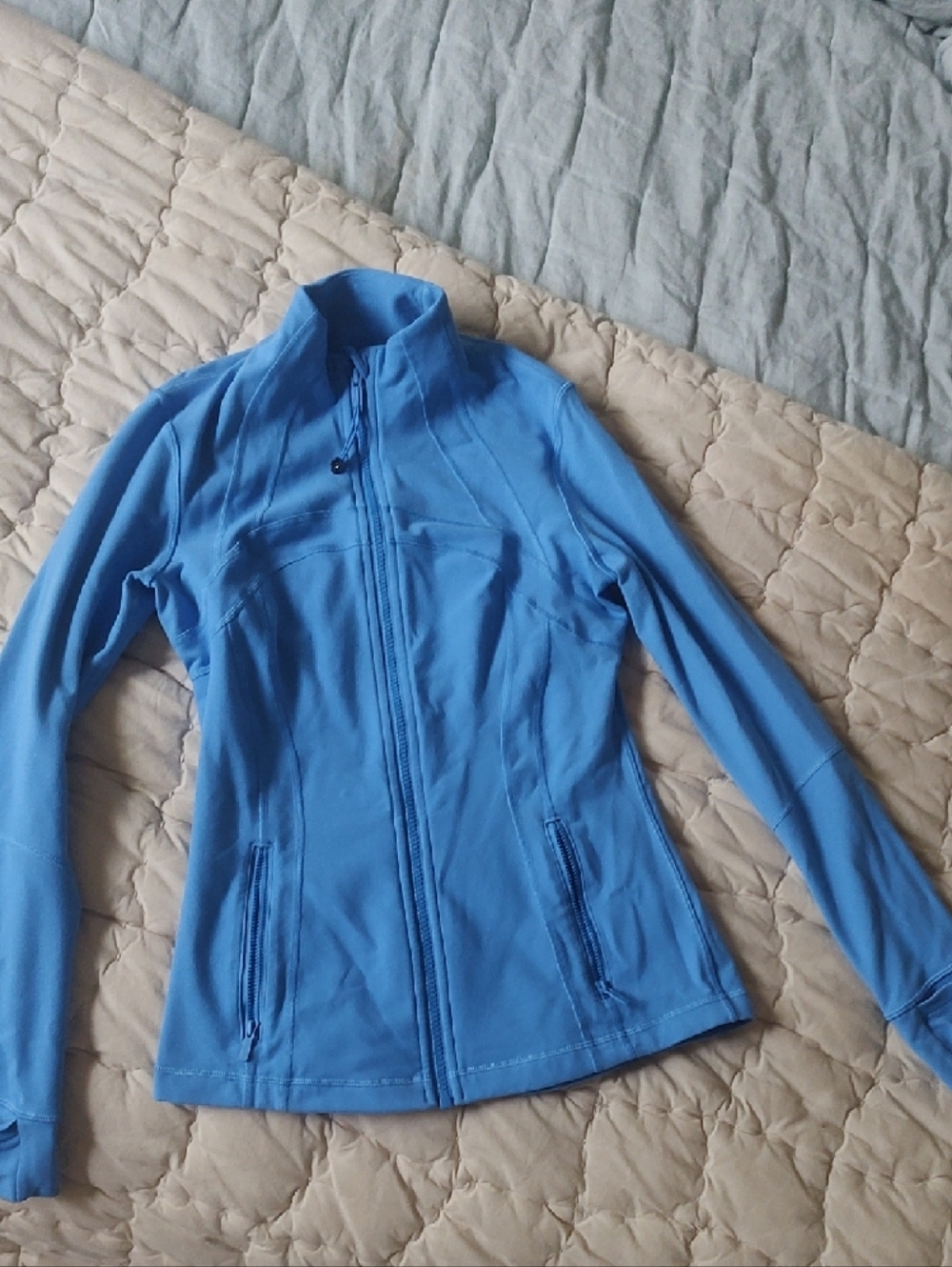 lululemon align Light Blue Full-Zip Utility Jacket - Picture 3 of 4